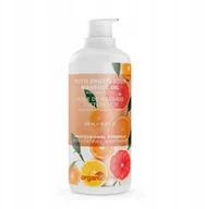 Olejki i świece do masażu - Organic Olej Oliwka do masażu tutti frutti 500ml - miniaturka - grafika 1