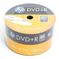 HP Hewlett-Packard Płyty DVD-R 4.7GB x16 50 sztuk HP1650S (HP1650S+) - Nośniki danych - miniaturka - grafika 3