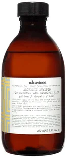Davines Alchemic System GOLDEN - szampon do włosów złotych i miodowych blond 280ml - Szampony do włosów - miniaturka - grafika 2