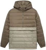 Kurtki męskie - Vans kurtka street zimowa męska CARLTON PUFFER ANORAK Grape Leaf/Vetiver - miniaturka - grafika 1