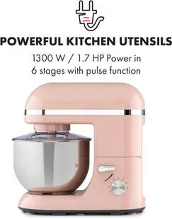 Klarstein Bella Elegance TK2-BellaEleganceP Różowy - Roboty kuchenne - miniaturka - grafika 3