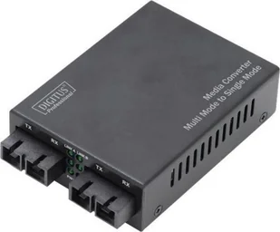 Digitus Konwerter światłowodowy Konverter Fast Ethernet Multi-/Singlem Media Sc/Sc DN-82024 - Adaptery i przejściówki Digitus Konwerter światłowodowy Konverter Fast Ethernet Multi-/Singlem Media Sc/Sc DN-82024 - Adaptery i przejściówki - miniaturka - grafika 1