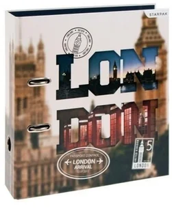 Starpak Segregator A4 Londyn 429890 - Szkolne artykuły papiernicze - miniaturka - grafika 2