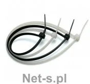 Wentronic Odporny na warunki atmosferyczne zestaw opasek kablowych Nylon 200 X 2,5 MM czarne; 100 ST na, czarny 4040849170690 - Pozostałe akcesoria sieciowe - miniaturka - grafika 5