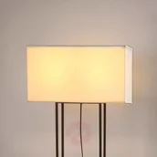 Lampy stojące - Faro Lorefar Prostoliniowa tekstylna lampa stojąca Vesper - miniaturka - grafika 1