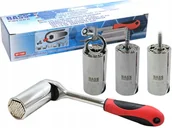 Klucze i nasadki - Uniwersalna Nasadka Igiełkowa 11-32mm + Grzechotka - miniaturka - grafika 1