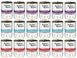 Dolina Noteci PREMIUM Junior MIX Smaków 18 x 400g - Mokra karma dla psów - miniaturka - grafika 2