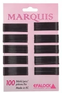 Pozostałe akcesoria fryzjerskie - Efalock wsuwki do włosów czarne 7 cm 100 szt - miniaturka - grafika 1