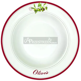 Nuova Cer Easy life r2s PORCELANOWY GŁĘBOKI TALERZ DO ZUPY - OLIVES - 21,5 cm (943 OLIV) - Talerze Nuova Cer Easy life r2s PORCELANOWY GŁĘBOKI TALERZ DO ZUPY - OLIVES - 21,5 cm (943 OLIV) - Talerze - miniaturka - grafika 1