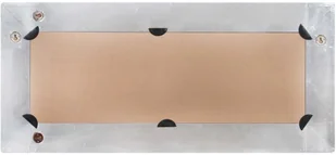 vidaXL Lumarko Lustro ścienne w stylu Aviator, 110x50 cm, metalowe 320638 - Lustra - miniaturka - grafika 5