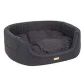 Legowiska dla psów - Ami Play Legowisko Psa Elipsa 2in1 Morgan L Czarny - miniaturka - grafika 1