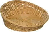 Wyposażenie lokali gastronomicznych - APS Koszyk okrągły z polipropylenu o średnicy 370 mm, beżowy | Profi Line 50205 - miniaturka - grafika 1