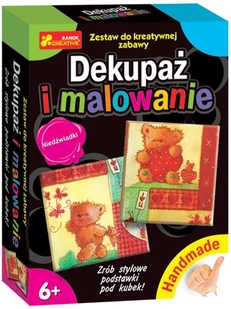 Ranok Dekupaż i malowanie Niedźwiadki CREATIVE - Zabawki kreatywne - miniaturka - grafika 3
