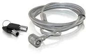 Części i akcesoria do laptopów - Delock Zablokować na notebook 1,8m s klíčem 20595) Srebrny/Stal - miniaturka - grafika 1