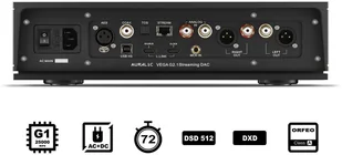 Auralic Vega G2.1 Czarny - Odtwarzacze sieciowe Auralic Vega G2.1 Czarny - Odtwarzacze sieciowe - miniaturka - grafika 2