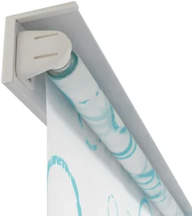 vidaXL Roleta prysznicowa 100 x 240 cm, wzór w bąbelki - Rolety - miniaturka - grafika 4