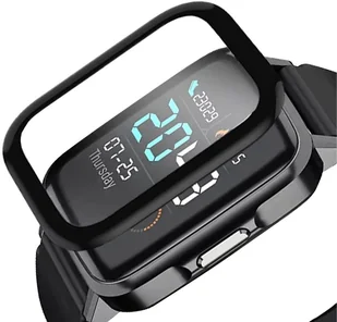 Alogy 2x Elastyczne Szkło ochronne 3D Alogy do Haylou Solar LS02 Black 9401X1 - Akcesoria do smartwatchy - miniaturka - grafika 3