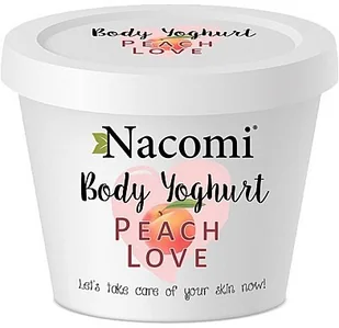 Nacomi JOGURT DO CIAŁA BRZOSKWINIOWY 180ML - Balsamy i kremy do ciała - miniaturka - grafika 2