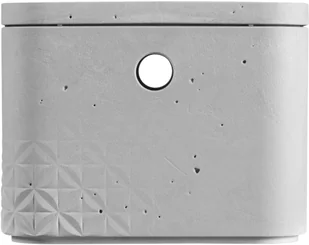 Keter Benelux Curver Zestaw pudełek Beton z pokrywami, 3 szt., rozmiar S, jasnoszary 245788 - Pudła i pojemniki do przechowywania - miniaturka - grafika 4