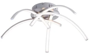 Leuchten Direkt Oświetlenie Leuchten-Direkt VALERIE Lampa Sufitowa LED Stal nierdzewna, 5-punktowe 15340-55 - Lampy sufitowe - miniaturka - grafika 3