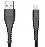 Kable komputerowe i do monitorów - Kabel Usb Spider microUSB Oplot FastCharge 2m 3A - miniaturka - grafika 1