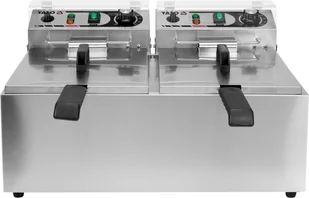 YATO FRYTOWNICA PODWÓJNA 2X13L 2X3,5 KW YATO YG-04623 YG-04623 - Inne urządzenia gastronomiczne YATO FRYTOWNICA PODWÓJNA 2X13L 2X3,5 KW YATO YG-04623 YG-04623 - Inne urządzenia gastronomiczne - miniaturka - grafika 1