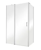 Kabiny prysznicowe - Kabina prysznicowa drzwi uchylne 100x90 cm Exo-C Besco EC-100-190C+PCH-90-190C - miniaturka - grafika 1