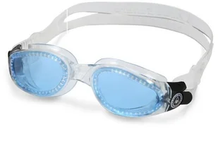 Aqua Sphere okularki pływackie KAIMAN przeźroczysto-niebieskie - Pływanie - miniaturka - grafika 3