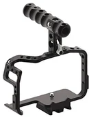 Akcesoria fotograficzne - Chrosziel chros CEL aparat Cage, z uchwytem do Panasonic gh5 Czarny C-700-GH5-EASY - miniaturka - grafika 1