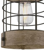 Lampy sufitowe - WESTINGHOUSE Langston żyrandol, drewno sosny - miniaturka - grafika 1