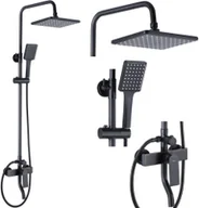 Rea Zestaw Prysznicowy Natryskowy HASS Black B9968