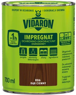 Vidaron Impregnat ogrodowy dąb ciemny 700 ml - Farby i impregnaty do drewna Vidaron Impregnat ogrodowy dąb ciemny 700 ml - Farby i impregnaty do drewna - miniaturka - grafika 1