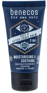BENECOS for men only Balsam do twarzy i po goleniu 122 94311 - Kosmetyki do pielęgnacji twarzy męskie - miniaturka - grafika 2