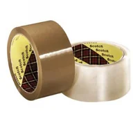 Akcesoria do pakowania - Scotch 3M Taśma pakowa 3M reg 50mm x 66m Hot Melt 13K038S Taśma pakowa - miniaturka - grafika 1