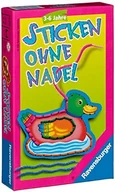 Zabawki kreatywne - Ravensburger 23099 - haftowanie bez igły - gra zabierająca - miniaturka - grafika 1
