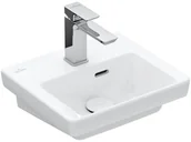 Umywalki - Villeroy & Boch Subway 3.0 Umywalka meblowa mała 37x30,5 biała 43703701 - miniaturka - grafika 1