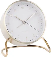 Zegary - Karlsson Budzik Stylish biały KA5764WH - miniaturka - grafika 1