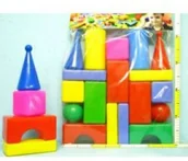 Klocki - Baby World Klocki 18 elementÓw czako 025098 - miniaturka - grafika 1