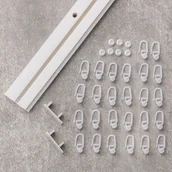 Karnisze - Dekoria Komplet szyna przysufitowa pojedyncza 180cm 180 cm 316-042 - miniaturka - grafika 1