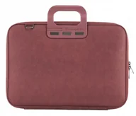 Torby na laptopy - Bombata Denim 15.6" burgundowa - miniaturka - grafika 1
