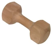Zabawki dla psów - Nobby drewno wycofać hantle, 1000 g - miniaturka - grafika 1