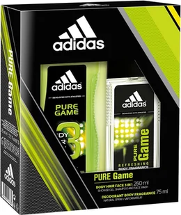 Adidas Pure Game Zestaw prezentowy dla mężczyzn - Zestawy kosmetyków męskich - miniaturka - grafika 2