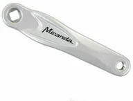 Części rowerowe - Miranda Korba lewa do mechanizmu korbowowego Alfa 170 mm satyna 120132 - miniaturka - grafika 1