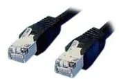 Kable miedziane - Digital Data Equip Patch Cable CROSSOVER C5E S/FTP 3,0 m Czarny 4015867214657 - miniaturka - grafika 1