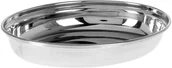 Tace i patery - EH Excellent Houseware Półmisek OWALNY talerz stalowy głęboki taca 22x16 cm 120231 - miniaturka - grafika 1