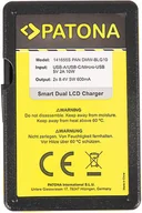 Ładowarki i akumulatory - PATONA Ładowarka Smart Dual LCD do akumulatorów Panasonic DMW-BLG10 - miniaturka - grafika 1
