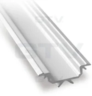 Akcesoria do oświetlenia - GTV PROFIL ALUMINIOWY LED KĄTOWY GLAX SILVER 2m PA-GLAXKT-AL - miniaturka - grafika 1