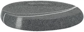 Mydelniczki i dozowniki mydła - Kleine Wolke Mydelniczka Stones Dark Grey 4004478234338 - miniaturka - grafika 1