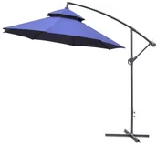 Parasole ogrodowe - Aga Garden parasol EXCLUSIV CUBE 250 cm Granatowy - miniaturka - grafika 1