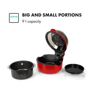 Klarstein K20-VITAIRFRYER-RED - Frytkownice - miniaturka - grafika 4